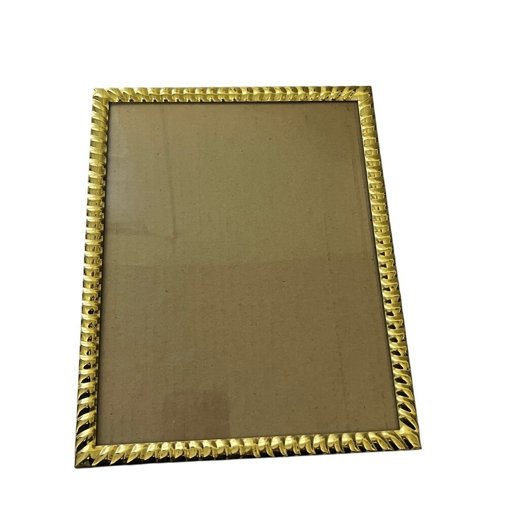 Gold Tone Picture Frame Ornate Tabletop Photo Display‎ Decor Elegant 8x10